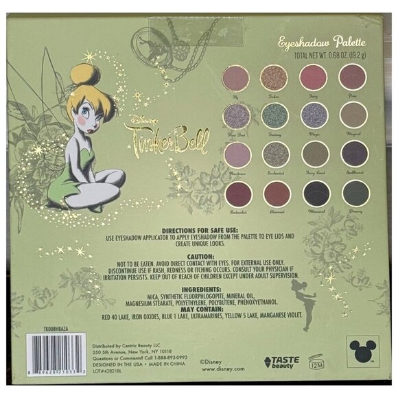 Disney‎ Tinkerbell Eyeshadow Palette & Shimmer Body Oil Bundle - NEW - Picture 3 of 7